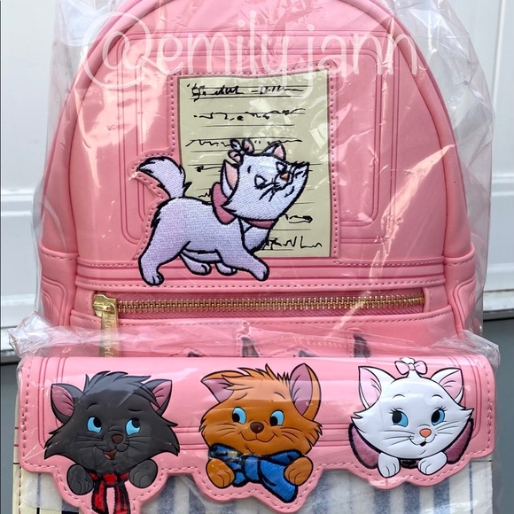 The Aristocats🎀Backpack & Wallet Set - Picture 12 of 16